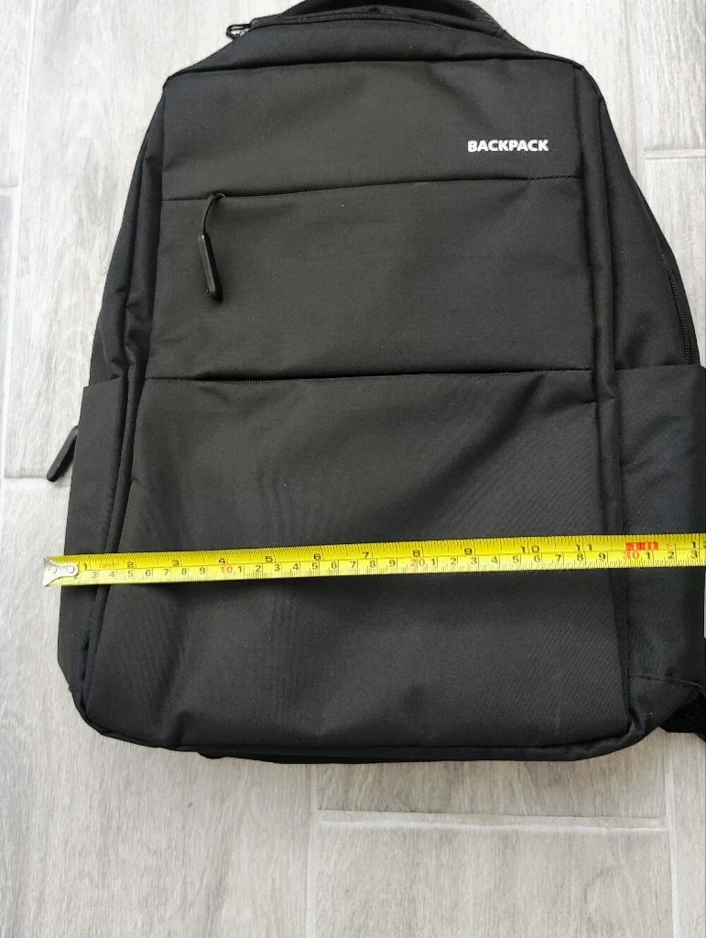 Black Men's Backpack - Versatile Everyday Carry